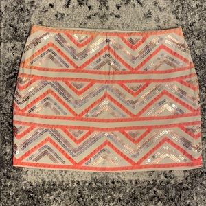 Aztec beaded skirt